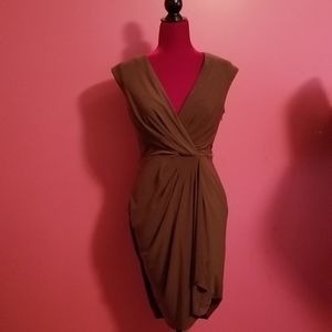 Anne Kleine faux wrap dress